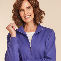 Zip Through Leisure Jacket - LF131